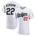 Ldoa LA.Dodgers #22 Clayton Kershaw Player Gold White 2026 Collection Stadium Limited Elite Stitched Jerseys