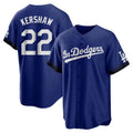 Ldoa LA.Dodgers #22 Clayton Kershaw Player Royal City Connect Home Game Stitched Jerseys