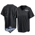 Ldoa LA.Dodgers #23 Kyle Tucker Player Black World Series Pitch Fashion T-shirt Stitched Jerseys