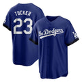 Ldoa LA.Dodgers #23 Kyle Tucker Player Royal City Connect Home Game Stitched Jerseys