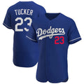 Ldoa LA.Dodgers #23 Kyle Tucker Player Royal Limited Elite Home Stitched Jerseys
