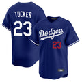 Ldoa LA.Dodgers #23 Kyle Tucker Player Royal Limited Home Stitched Jerseys