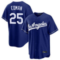 Ldoa LA.Dodgers #25 Tommy Edman Player Royal Game Stitched Jerseys