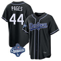 Ldoa LA.Dodgers #44 Andy Pages Player Black World Series Meet Carbon Limited Home Stitched Jerseys