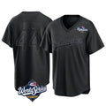 Ldoa LA.Dodgers #44 Andy Pages Player Black World Series Pitch Fashion T-shirt Stitched Jerseys