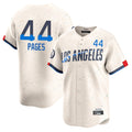 Ldoa LA.Dodgers #44 Andy Pages Player Cream City Connect Limited Home Stitched Jerseys