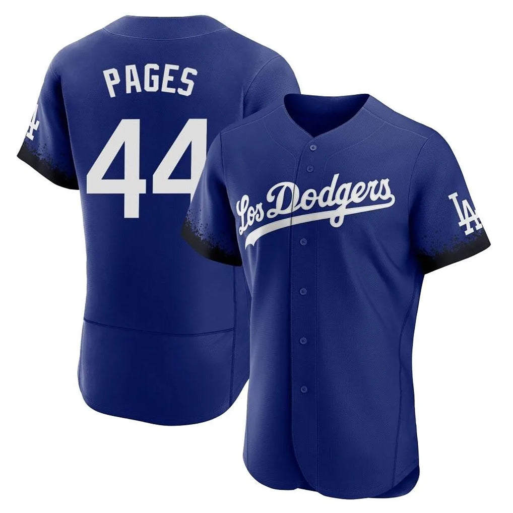 Ldoa LA.Dodgers #44 Andy Pages Player Royal City Connect Elite Home Stitched Jerseys
