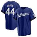 Ldoa LA.Dodgers #44 Andy Pages Player Royal City Connect Home Game Stitched Jerseys
