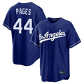 Ldoa LA.Dodgers #44 Andy Pages Player Royal Game Stitched Jerseys