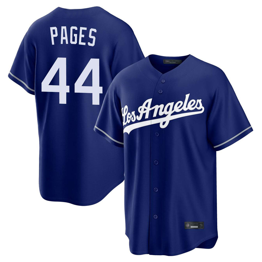 Ldoa LA.Dodgers #44 Andy Pages Player Royal Game Stitched Jerseys