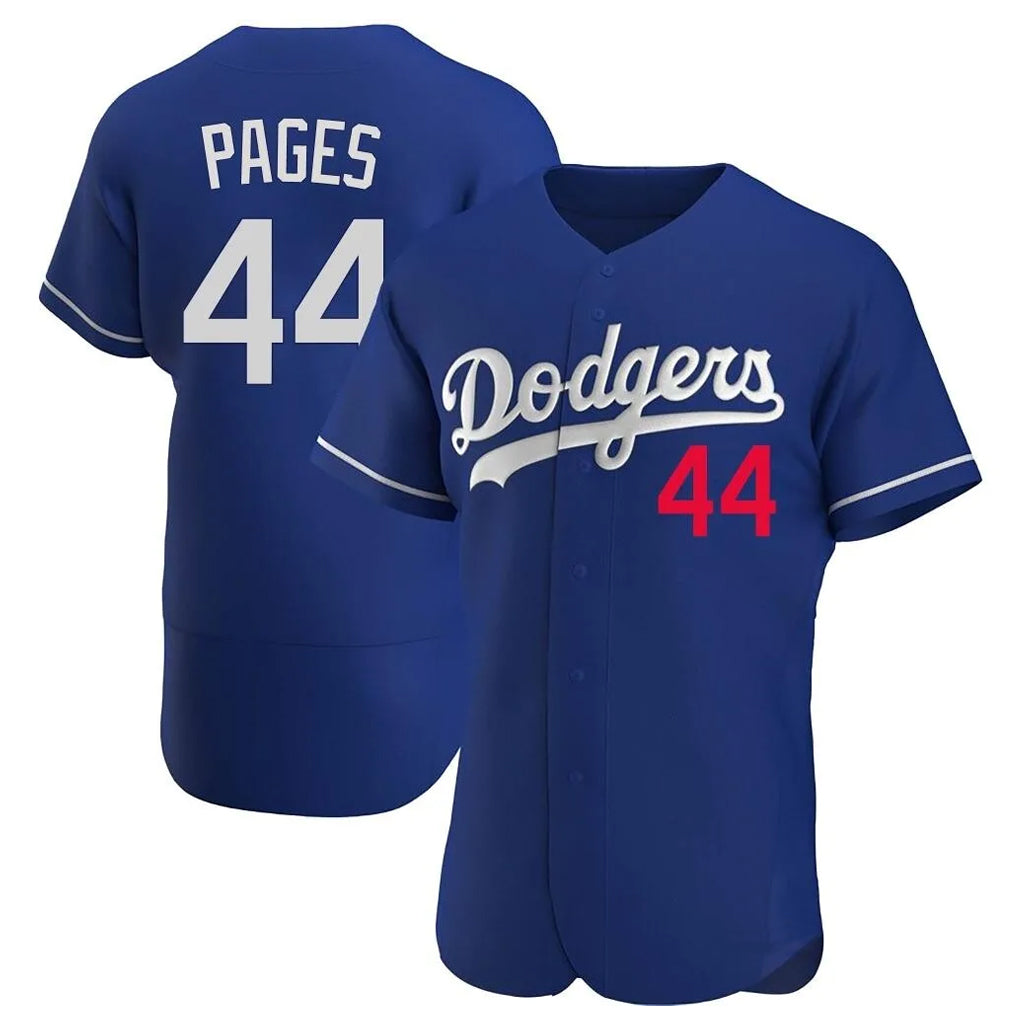 Ldoa LA.Dodgers #44 Andy Pages Player Royal Limited Elite Home Stitched Jerseys