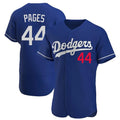Ldoa LA.Dodgers #44 Andy Pages Player Royal Limited Elite Home Stitched Jerseys