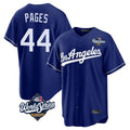 Ldoa LA.Dodgers #44 Andy Pages Player Royal World Series Game Stitched Jerseys