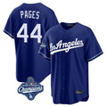 Ldoa LA.Dodgers #44 Andy Pages Player Royal World Series Meet Game Stitched Jerseys