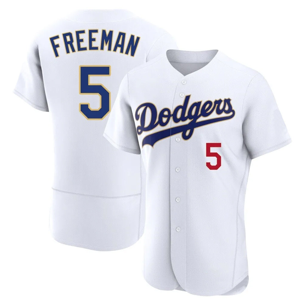 Ldoa LA.Dodgers #5 Freddie Freeman Player White 2026 Collection Stadium Limited Elite Stitched Jerseys