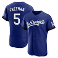 Ldoa LA.Dodgers #5 Freddie Freeman Player Royal City Connect Elite Home Stitched Jerseys