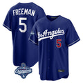 Ldoa LA.Dodgers #5 Freddie Freeman Player Royal World Series Meet Game Home Stitched Jerseys