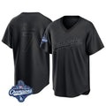 Ldoa LA.Dodgers #7 Blake Snell Player Black Pitch Fashion World Series Meet T-shirt Stitched Jerseys
