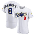 Ldoa LA.Dodgers #8 Enrique Hern?¡ì?¨¦ndez Player Gold White 2026 Collection Stadium Limited Elite Stitched Jerseys