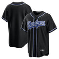 Ldoa LA.Dodgers Blank Player Black Carbon Limited Home Stitched Jerseys