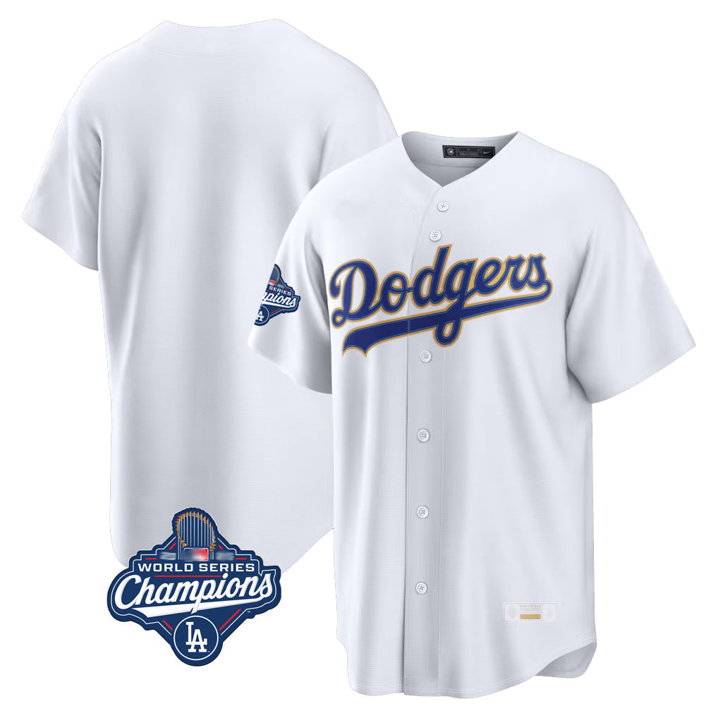 Ldoa LA.Dodgers Blank Player Gold White 2026 Collection Stadium Limited World Series Meet Stitched Jerseys