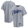 Ldoa LA.Dodgers Blank Player Gray Game Home Stitched Jerseys