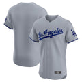 Ldoa LA.Dodgers Blank Player Gray Limited Elite Home Stitched Jerseys