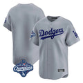 Ldoa LA.Dodgers Blank Player Gray Limited Home World Series Meet Stitched Jerseys
