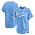 Ldoa LA.Dodgers Blank Player Light Blue Cooperstown Collection Limited Stitched Jerseys