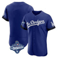 Ldoa LA.Dodgers Blank Player Royal City Connect Elite Home World Series Meet Stitched Jerseys