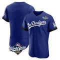 Ldoa LA.Dodgers Blank Player Royal City Connect Elite Home World Series Stitched Jerseys