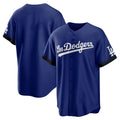 Ldoa LA.Dodgers Blank Player Royal City Connect Home Game Stitched Jerseys