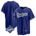 Ldoa LA.Dodgers Blank Player Royal Game Home World Series Meet Stitched Jerseys