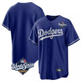 Ldoa LA.Dodgers Blank Player Royal Game Home World Series Stitched Jerseys