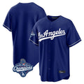 Ldoa LA.Dodgers Blank Player Royal Game World Series Meet Stitched Jerseys