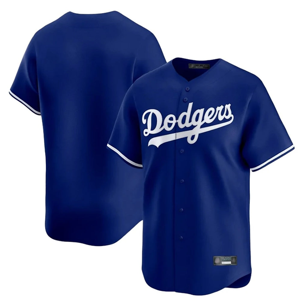 Ldoa LA.Dodgers Blank Player Royal Limited Home Stitched Jerseys