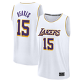 Ldoa LA.Lakers #15 Austin Reaves White Fast Break Replica Player Stitched Jerseys - Association Edition