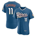 Ldoa M.Brewers #11 Jackson Chourio Player Blue 2026 City Connect Home Limited Elite Stitched Jerseys