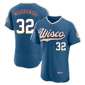 Ldoa M.Brewers #32 Jacob Misiorowski Player Blue 2026 City Connect Home Limited Elite Stitched Jerseys