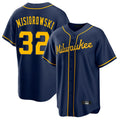 Ldoa M.Brewers #32 Jacob Misiorowski Player Navy Home Game Stitched Jerseys