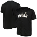 Ldoa M.Bucks Profile Black Big & Tall Pop Jerseys