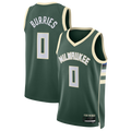 Ldoa M.Bucks #0 Brayden Burries Hunter Green Swingman Jerseys - Icon Edition