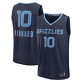 Ldoa M.Grizzlies #10 Luke Kennard Navy Fast Break Replica Player Stitched Jerseys- Icon Edition