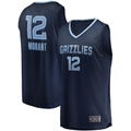 Ldoa M.Grizzlies #12 Ja Morant Navy Big & Tall Fast Break Player Stitched Jerseys- Icon Edition