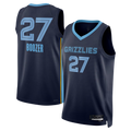 Ldoa M.Grizzlies #27 Cameron Boozer Navy 2026 Draft Swingman Stitched Jerseys- Icon Edition