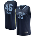 Ldoa M.Grizzlies #46 John Konchar Navy Fast Break Replica Stitched Jerseys- Icon Edition
