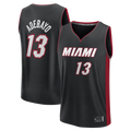 Ldoa M.Heat #13 Bam Adebayo Black Fast Break Replica Jerseys - Icon Edition