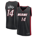 Ldoa M.Heat #14 Tyler Herro Black Fast Break Replica Player Jerseys - Icon Edition