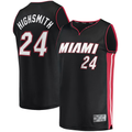 Ldoa M.Heat #24 Haywood Highsmith Black 2021-2022 Fast Break Replica Jerseys - Icon Edition