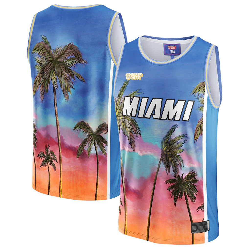 Ldoa M.Heat & KidSuper Studios by Blue Hometown Jerseys